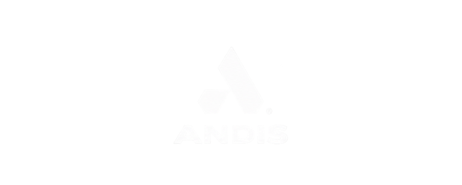 Andis logo, clippers and trimmers used at The Upper Seat barbershop NYC