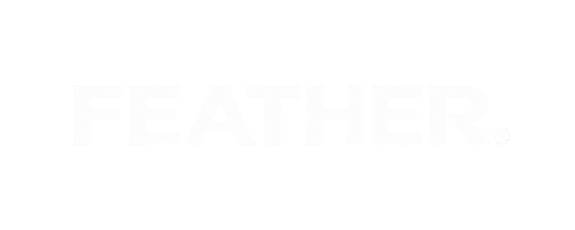 Feather logo, razor blades used for hot towel shaves at The Upper Seat NYC